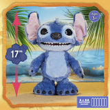 Disney Ultimate Stitch Interactive 17-Inch Plush Toy – 100+ Sounds & Reactions