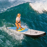Naipo 10' Inflatable Stand Up Paddle Board Set, 330 lb Capacity SUP with Adjustable Paddle, Pump & Backpack