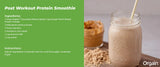 Orgain Organic Plant Protein Powder Chocolate Peanut Butter 32.6 oz