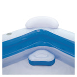 H2OGO! Family Fun Inflatable Kiddie Pool – Large Family Lounge Pool