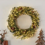 Holiday Time 100 LED Battery-Operated Wire String Lights, 33 ft Warm White