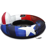 Ozark Trail Rapid Rider Single River Tube 48" with Mesh Seat, Backrest & Cup Holder