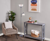 Mainstays Combo Floor Lamp With Reading Light