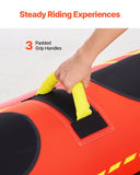VEVOR 3 Person Towable Tube for Boating, Hot Dog Water Tube