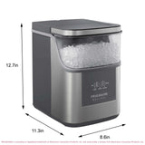 Frigidaire Gallery Crunch Countertop Nugget Ice Maker, 33 lbs Per Day, Self-Cleaning