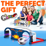 Soccer Arcade Roundabout Interactive Indoor Agility Trainer with Lights, Electronic Scoring and Foam Ball