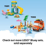 LEGO Bluey’s Family House Playset – 382 Pieces, 6 Characters & Modular Rooms