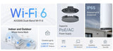 TP-Link Deco AX3000 Wi-Fi 6 Dual-Band Whole-Home Mesh System, 3-Pk