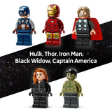 LEGO Marvel MARVEL Logo & Minifigures 76313 Building Set – 931-Piece Collectible Display Model