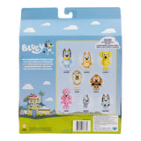 8-Pack 2"–2.5" Bluey Neighborhood Friends Articulated Character Figures – Exclusive Set