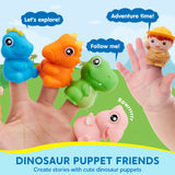 Joyfy Montessori Dinosaur Number Train Learning Toy (24-Piece Set)