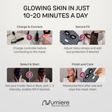 NUMIERE Time Keeper LED Therapy Face Mask – 272 LEDs and Four Light Wavelengths