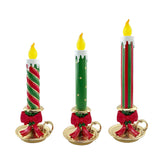 Member's Mark Pre-Lit Nostalgic Candlestick Décor, Set of 3