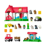 Fisher-Price Little People Horse Stable &amp; Goat Yard Playset with 2 Vehicles & 16 Pieces
