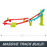 Hot Wheels Neon Speeders Skyscraper Speed Circuit – Motorized Track Set