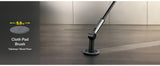 HOTO Flexi Cordless Spin Scrubber with Extension Rod, 8 Brush Heads, IPX7 Waterproof, 110-Min Runtime