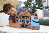 3-Car Hot Wheels Speedway Hauler – 6 ft. Convertible Race Track, Dual Launcher & 22-Car Storage