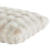 650 GSM Bubble Faux Fur Body Pillow, 20" x 54", Medium Support, 100% Polyester