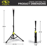 Athletic Works Adjustable Batting Tee for Baseball, Softball and T-Ball Training