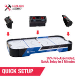 MD Sports 37" Tabletop Air Hockey Arcade Game with Electronic Scorer, 2 Pushers and 2 Pucks