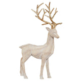 Holiday Deer Family with Trees, 5-Piece Set