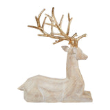 Holiday Deer Family with Trees, 5-Piece Set