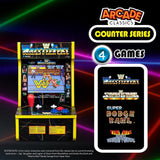 WWE Counter Series Tabletop Arcade Game with 4 Built-In Retro Games