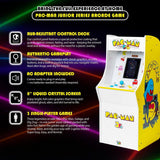 Arcade Classics Pac-Man Jr. Series Freestanding Arcade Game with Pac-Man, Galaga and Dig Dug