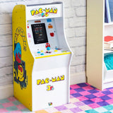 Arcade Classics Pac-Man Jr. Series Freestanding Arcade Game with Pac-Man, Galaga and Dig Dug
