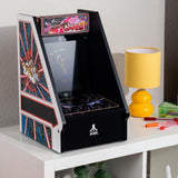 Arcade Classics Atari Tempest Counter Series Tabletop Arcade Game with 5 Built-In Games and Spinner Controller