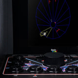 Arcade Classics Atari Tempest Counter Series Tabletop Arcade Game with 5 Built-In Games and Spinner Controller