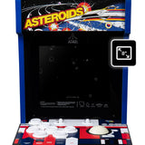 Arcade Classics Atari Asteroids Counter Series Tabletop Arcade Game with 5 Built-In Games and Trackball