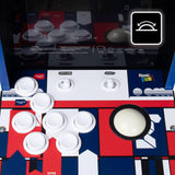 Arcade Classics Atari Asteroids Counter Series Tabletop Arcade Game with 5 Built-In Games and Trackball
