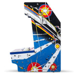 Arcade Classics Atari Asteroids Counter Series Tabletop Arcade Game with 5 Built-In Games and Trackball