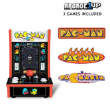 Arcade1Up Pac-Man Countercade Arcade Machine with 3 Retro Games, Light-Up Marquee and Dual Speakers