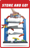 Hot Wheels City Stunt Garage – 4-Level Playset with Elevator & Storage for 20+ Vehicles