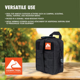 Ozark Trail Deluxe Survival Kit, 21-Piece Emergency Camping Gear with MOLLE Pouch