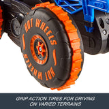 Hot Wheels Monster Trucks Tiger Shark Climber Battery-Powered RC Truck with Extendable Tail & 3 Play Modes