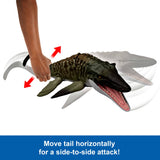 Jurassic World Rebirth Bite 'N Blast Mosasaurus Action Figure Toy