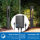 SUNVIE LED Low Voltage Landscape Lighting Kit – 8 Pack 3W LED Pathway Lights