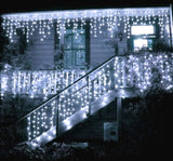 360 LED Christmas Icicle Lights – 29.5 ft Outdoor Curtain String Lights