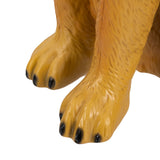 Mainstays Welcome Dog Large Resin Outdoor Garden Statue, Weather-Resistant Golden Retriever