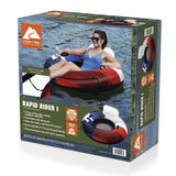 Ozark Trail Rapid Rider Single River Tube 48" with Mesh Seat, Backrest & Cup Holder