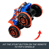Hot Wheels Monster Trucks Tiger Shark Climber Battery-Powered RC Truck with Extendable Tail & 3 Play Modes