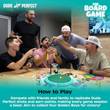 Dude Perfect The Board Game with Mini Sports Challenges, 2–5 Players