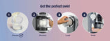 Ninja CREAMi Scoop and Swirl Ice Cream and Soft Serve Maker, 13 One-Touch Programs
