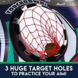 Franklin Sports Kids Inflatable 3-Hole Football Target Toss Game, 45" Tall with Fillable Base