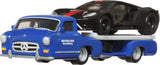 Hot Wheels Premium Jay Leno’s Garage Collector Set – 3 Cars & Mercedes-Benz Transporter