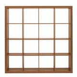 Better Homes & Gardens 16 Cube Modern Bookshelf Storage Organizer