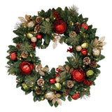 Pre-Lit Wreath with 50 Battery Operated LED Lights 76.2 cm (30 in.) - 1739984